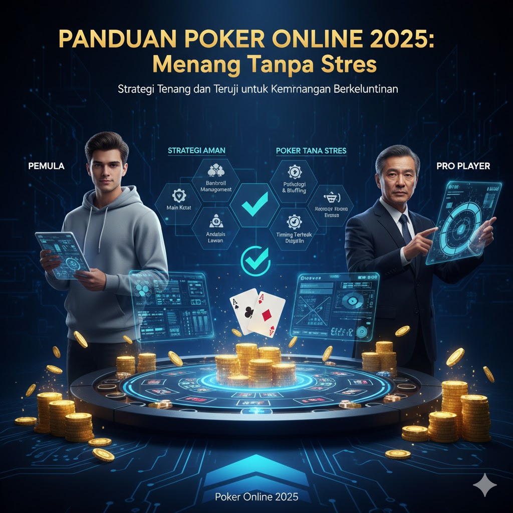 Panduan Poker Online 2025: Menang Tanpa Stres