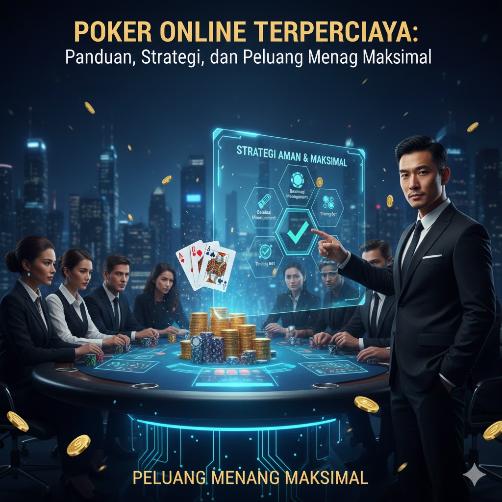 Poker Online Terpercaya: Panduan, Strategi, dan Peluang Menang Maksimal