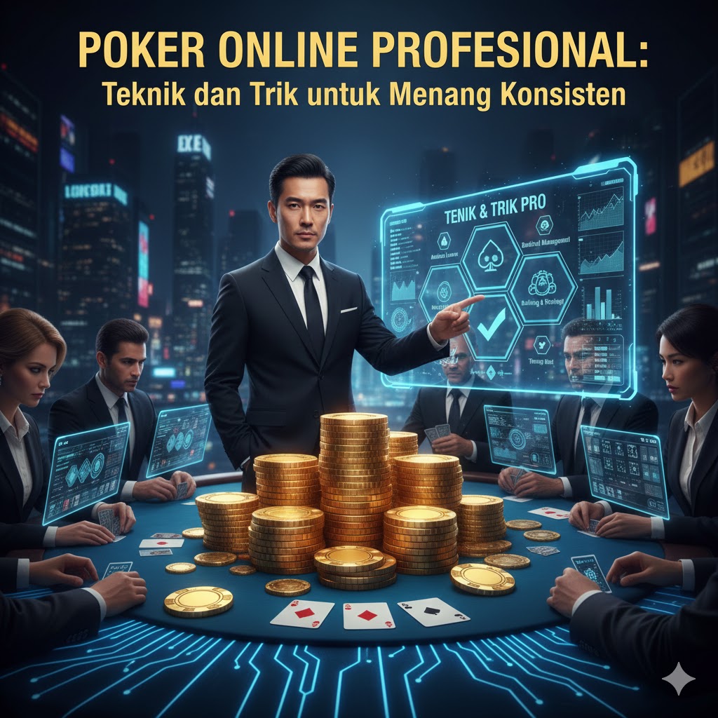 Poker Online Profesional: Teknik dan Trik untuk Menang Konsisten