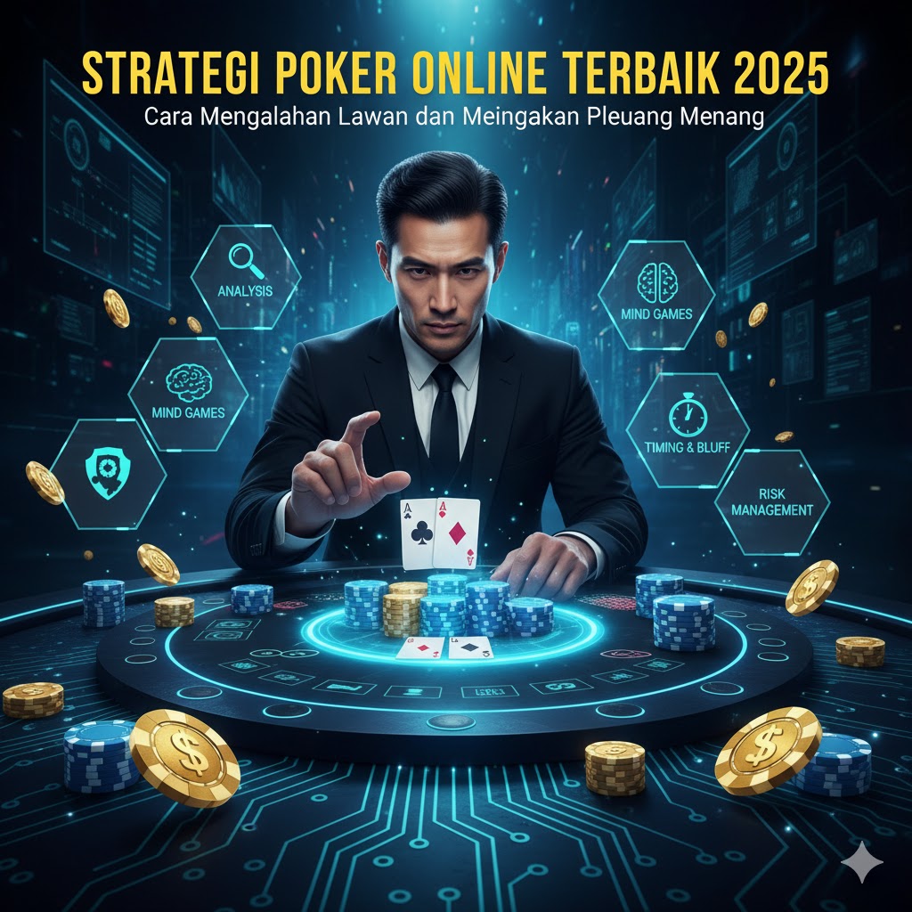 Strategi Poker Online Terbaik 2025: Cara Mengalahkan Lawan dan Meningkatkan Peluang Menang