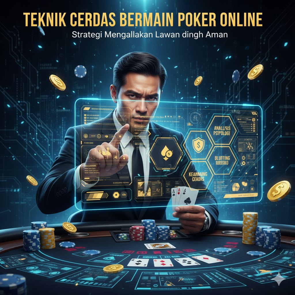 Teknik Cerdas Bermain Poker Online: Strategi Mengalahkan Lawan dengan Aman