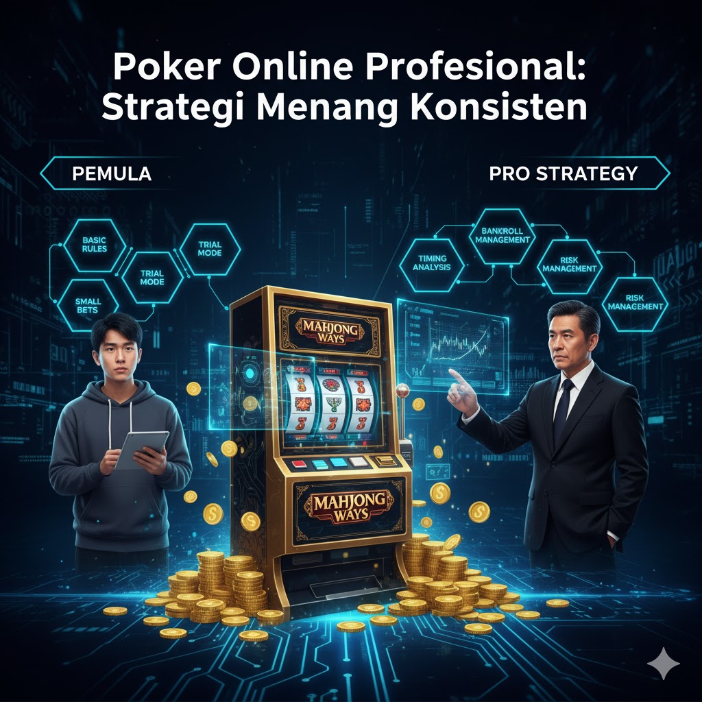 Poker Online Profesional: Strategi Menang Konsisten